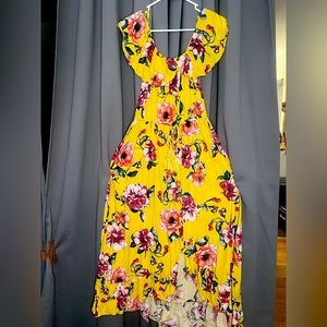 Off the shoulders dress